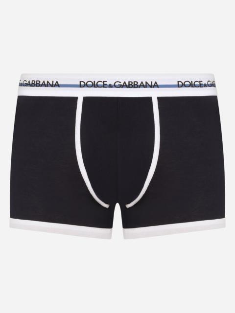 Dolce & Gabbana Cotton piqué boxers