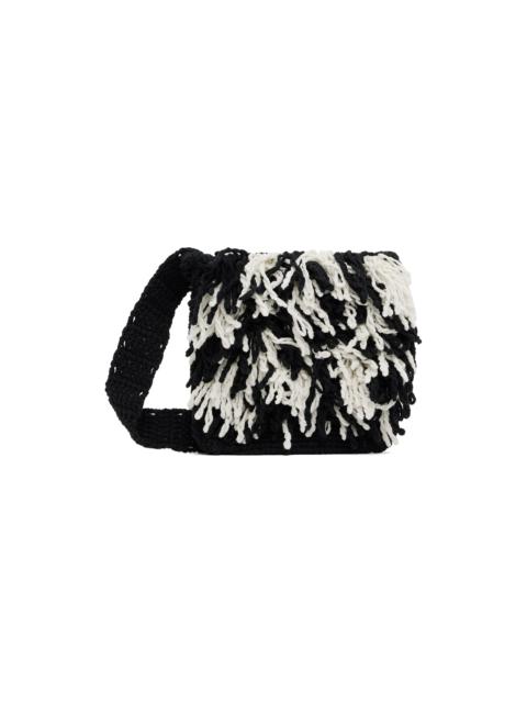 ADER error Black Fringed Bag