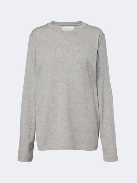 extreme cashmere N°500 Jones cotton and cashmere top