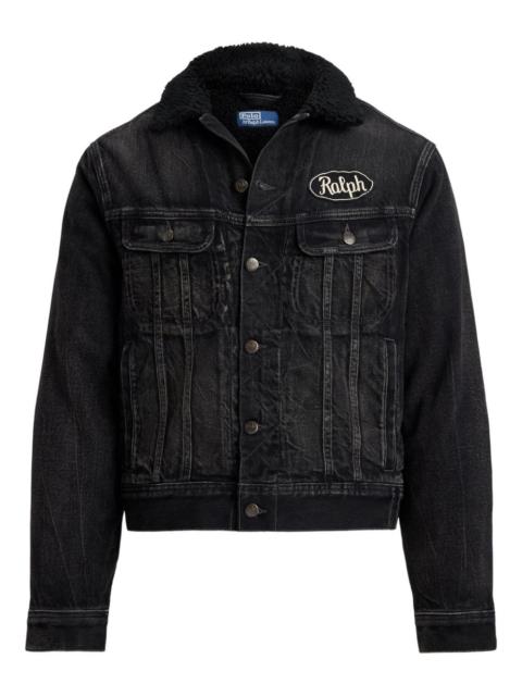 Polo Ralph Lauren denim sherpa-collar jacket