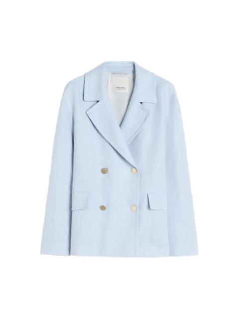 'S Max Mara Linen double-breasted jacket