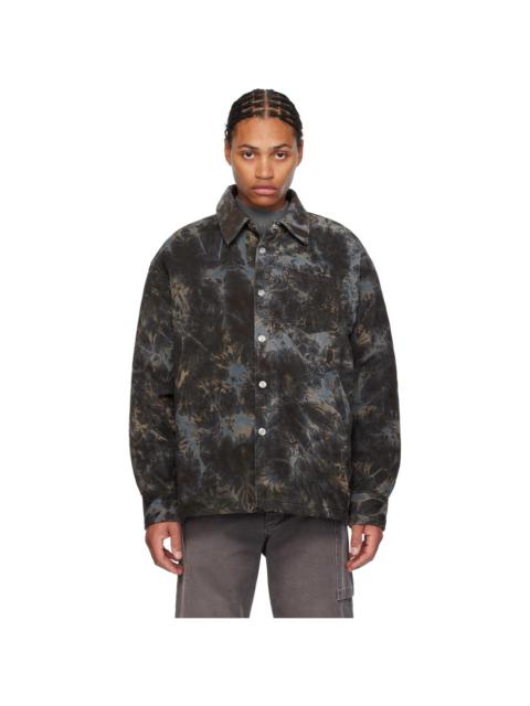 BLUEMARBLE Brown Padded Overshirt