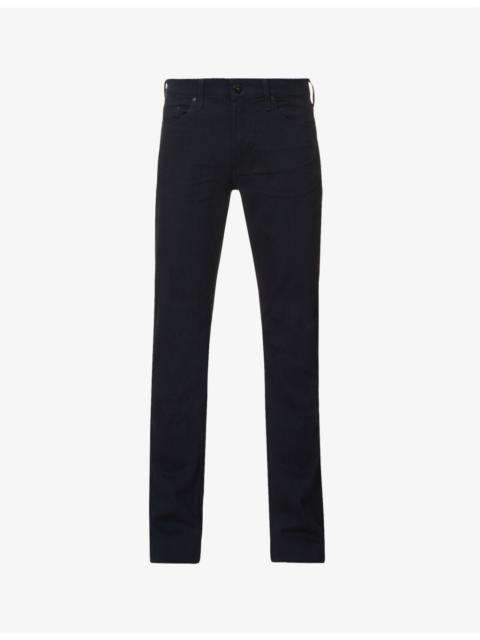 PAIGE Federal straight-leg slim-fit stretch-denim jeans