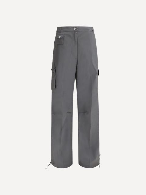 GANNI Stretch cotton cargo Pants