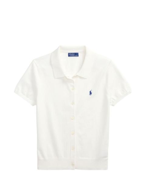 Polo Ralph Lauren short sleeve buttoned cardigan