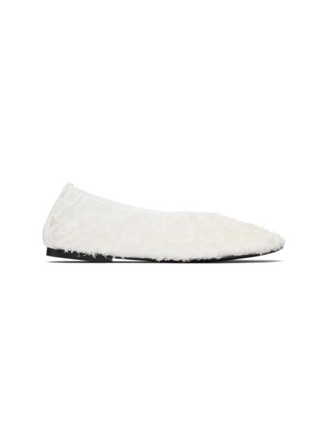 Proenza Schouler White Glove Lace Ballerina Flats