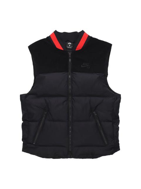 Nike Nike SB Skateboard Stand Collar Skateboard Sleeveless vest Black CK5470-010