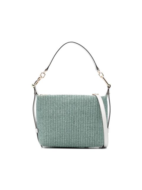 FURLA woven strap shoulder bag