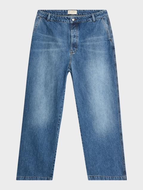 OFFICINE GÉNÉRALE Denim Straight-Leg Jeans