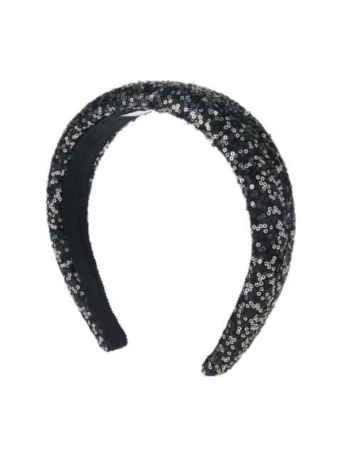 MAISON MICHEL stud-embellished headband