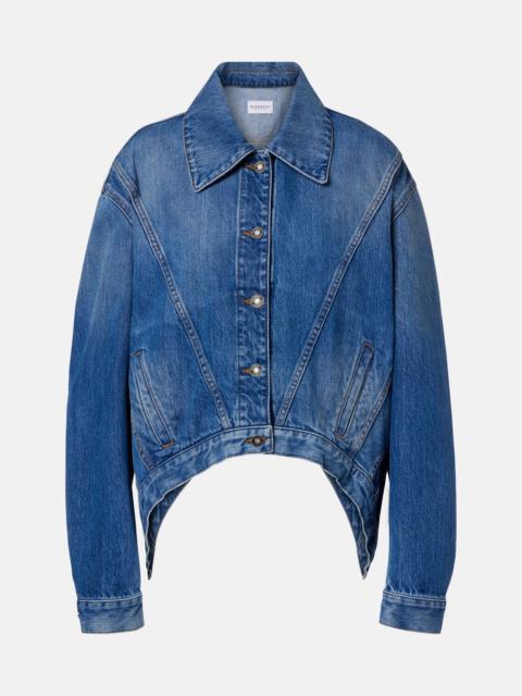 Givenchy Deconstructed oversized denim jacket