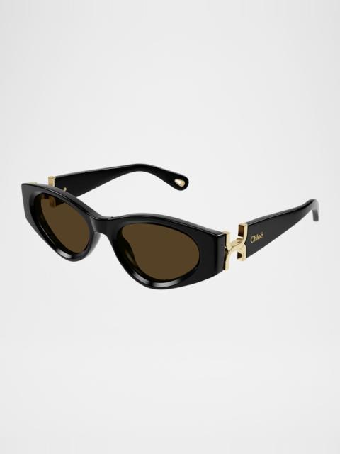 Cat Eye Acetate Sunglasses