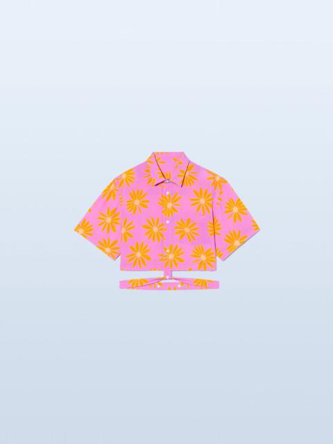 JACQUEMUS La chemise Fleurs