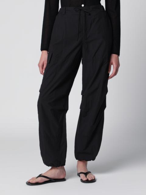 Dunst Black Utility Parachute trousers