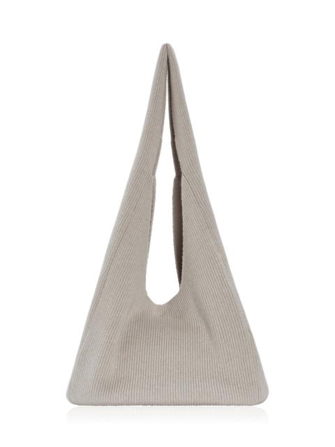 AYA MUSE Sol Wool Crossbody Bag white