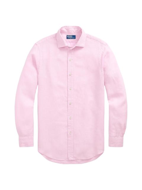 Polo Ralph Lauren Men's Classic-Fit Linen Shirt - Carmel Pink