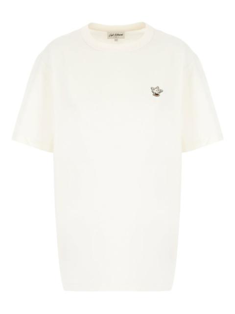 Maison Kitsuné embroidered T-shirt
