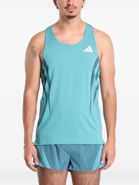 adidas Adizero Archive logo tank top