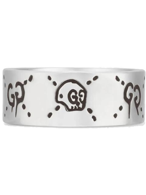 GUCCI Gucci Ghost Skull Ring Silver
