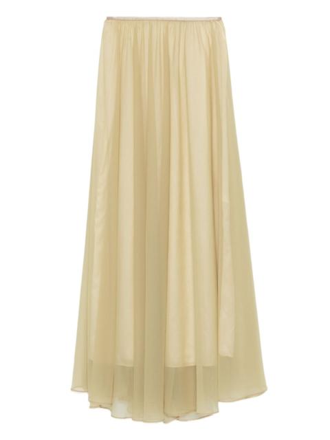 forte_forte elasticated-waistband skirt