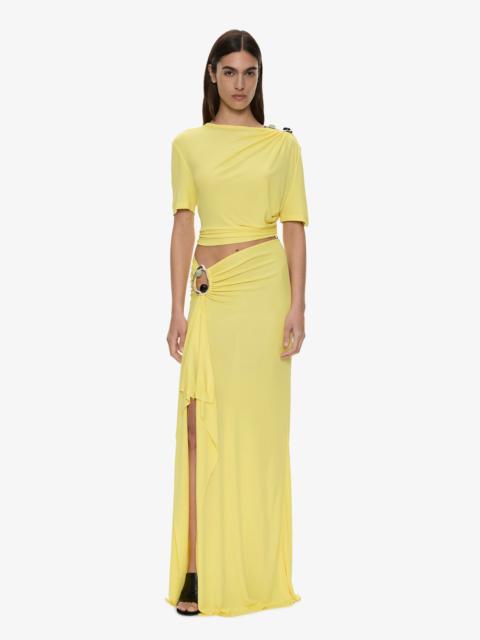 CHRISTOPHER ESBER Orica Crystal Cascade Jersey Skirt