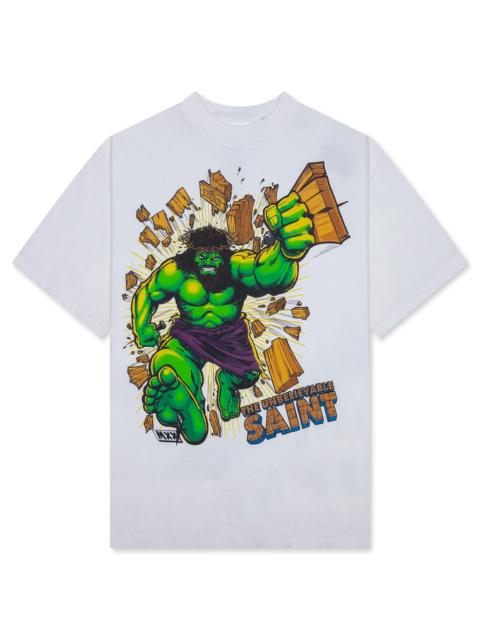 SAINT GREEN MAN S/S TEE - WHITE