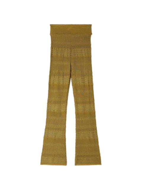 Sandro pattern slim-fit trousers