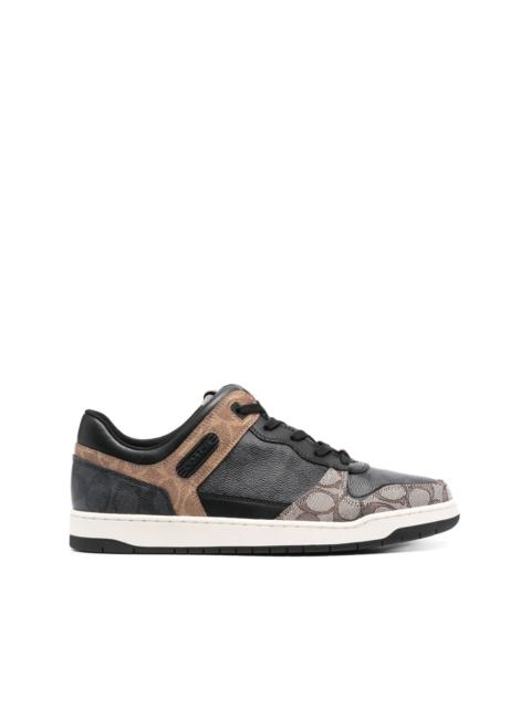 COACH C201 monogram sneakers