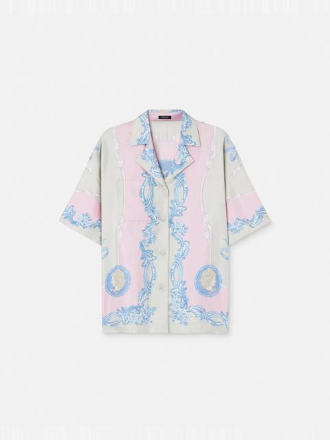 VERSACE Cameo Silk Shirt