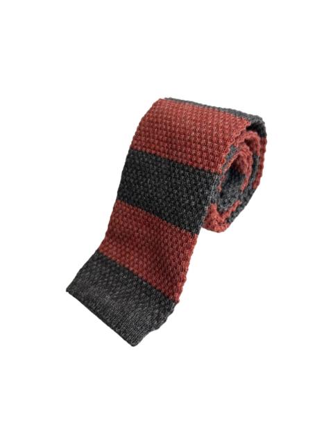 Brunello Cucinelli knitted striped tie