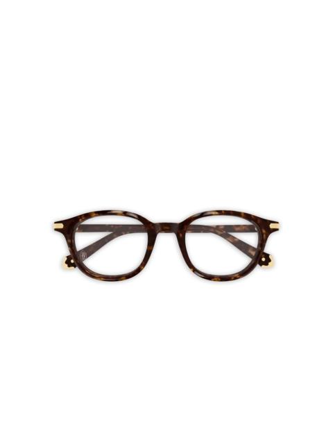 Cartier round-frame glasses