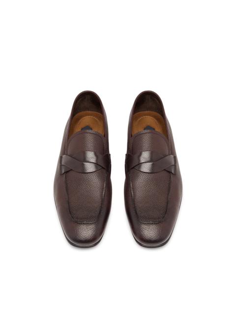 TOM FORD GRAIN LEATHER SEAN TWISTED BAND LOAFER