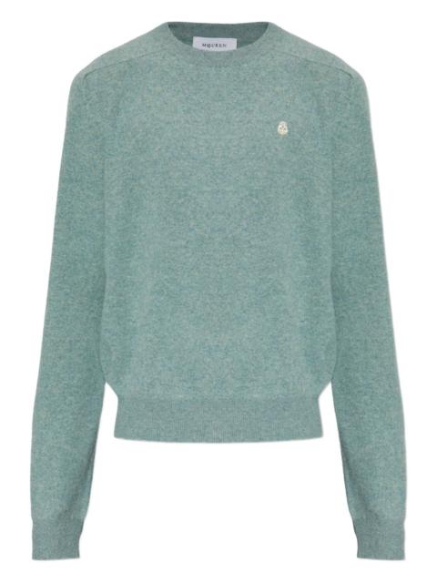 Alexander McQueen crew-neck wool sweater