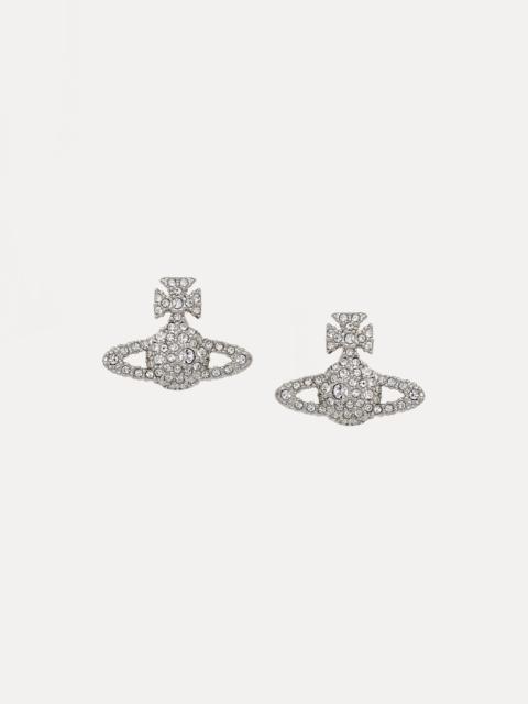 Vivienne Westwood GRACE BAS RELIEF STUD EARRINGS