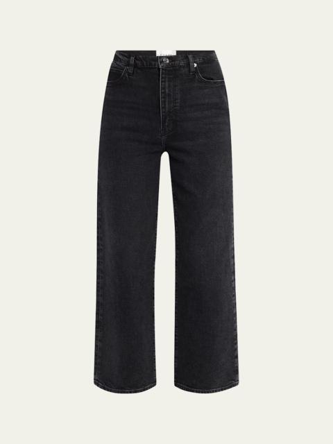 FRAME The Wide Crop Jeans