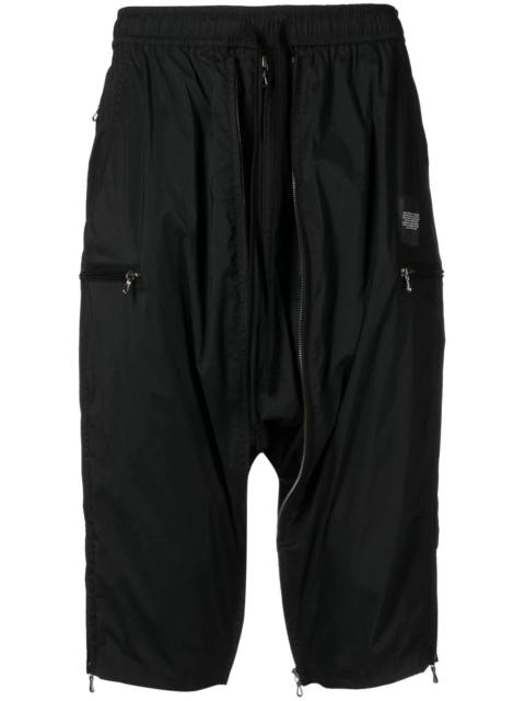 Julius drop-crotch shorts