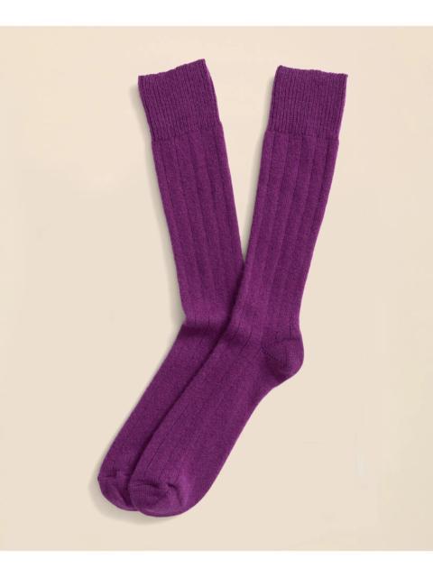 Brooks Brothers Cashmere Crew Socks