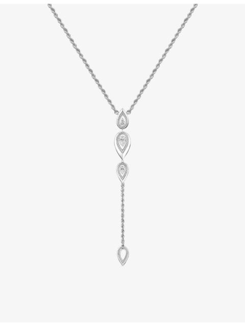 MESSIKA Fiery Tie Gold and 0.71ct Diamond Necklace
