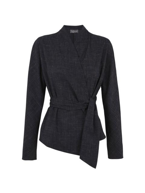 cortana Tiempo Wool-Silk Jacket