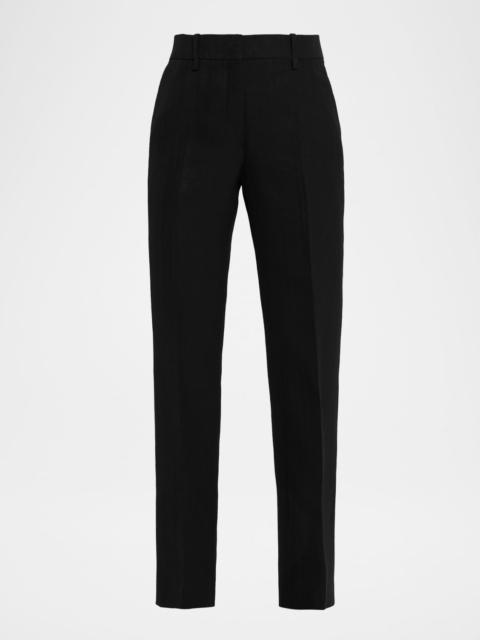 Jil Sander Slim-Leg Split-Hem Trousers