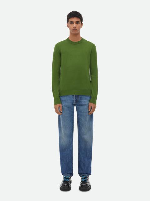 Bottega Veneta "bv" embroidery wool jumper