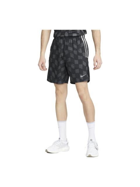 Nike Nike 드리프 도전자 남자의 일렬로 세워진 짧 '블랙' DX0897-010
