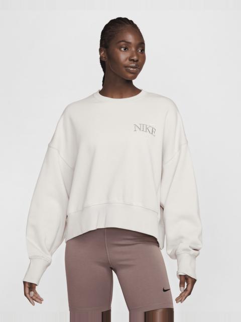 Nike Sportswear Phoenix Fleece Women's Oversized Cropped Crew-Neck Sweatshirt