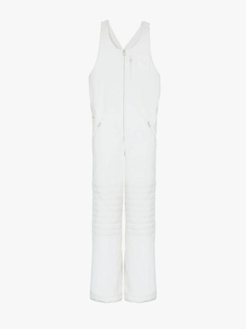 FENDI White tech fabric ski suit