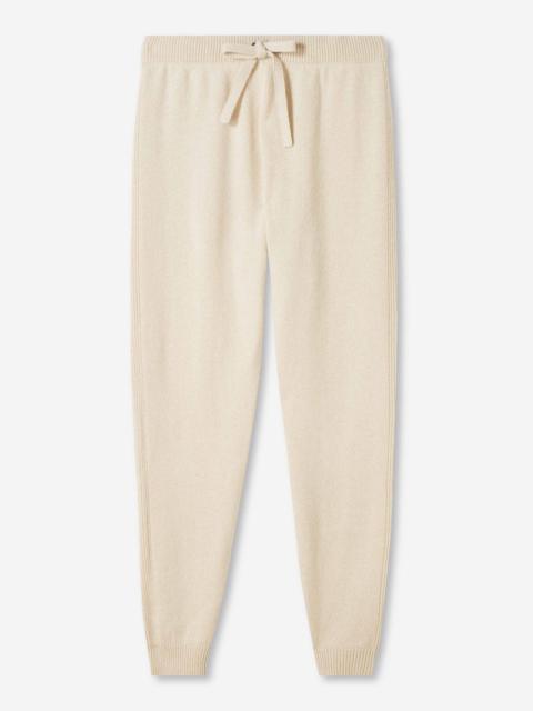 Derek Rose Women's Track Pants Daphne Cashmere Cream