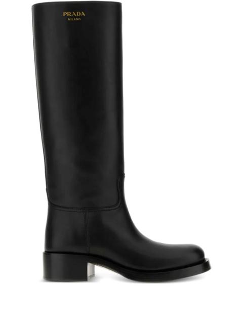Prada HIGH LEATHER BOOTS