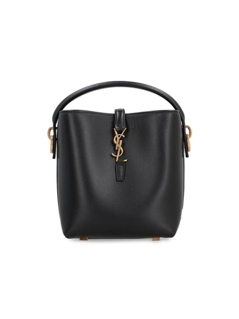 SAINT LAURENT Le 37 Mini in Shiny Leather