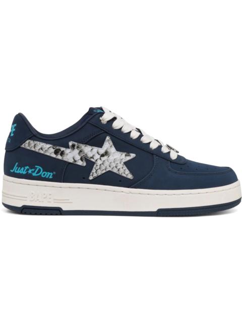 A BATHING APE® A Bathing Ape Bape Sta Just Don Python Navy