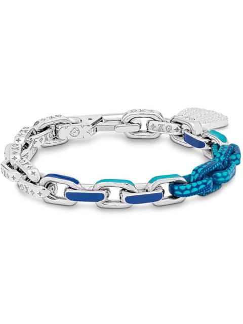 Louis Vuitton Louis Vuitton LV x YK Paradise Chain Bracelet Blue