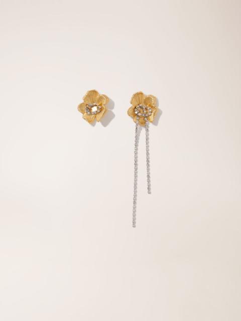 maje Flower earrings